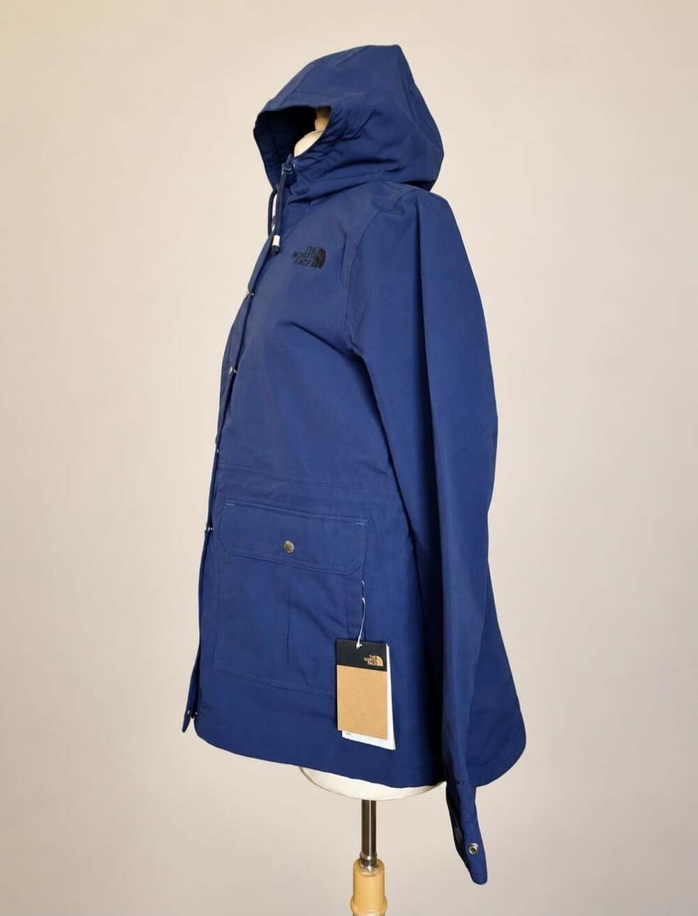 The North Face Keppler Rain Jacket Women L Summit Navy Hooded NWT - Picture 6 of 16